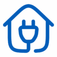 Electrical Home Blue Icon