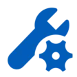 Heater Tune-Up Blue Icon