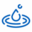 Liquid Puddle Blue Icon
